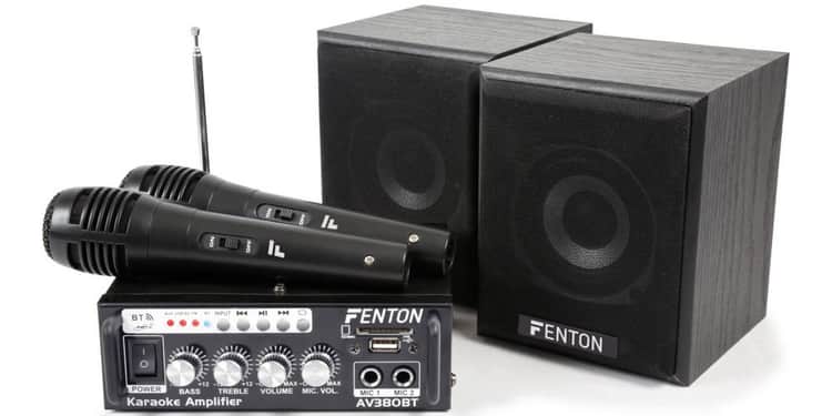 Fenton av380bt kit de amplificador con bafles usb/sd/bt 103145