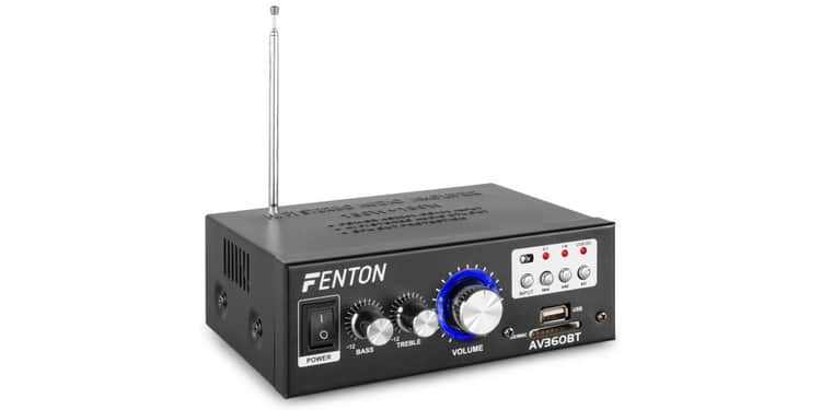 Fenton av360bt karaoke amplificador fm/usb/sd 103144