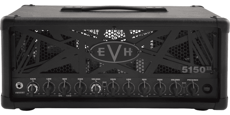 Evh 5150 iii 50s 6l6 head black. cabezal para guitarra eléctrica