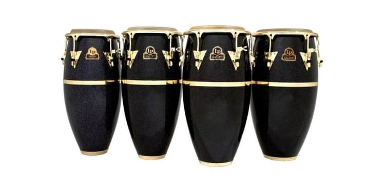 Lp congas galaxy fibra quinto 11 pulgadas, lp808z, black