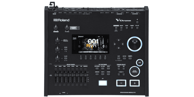 Roland v71 módulo de sonido batería electrónica