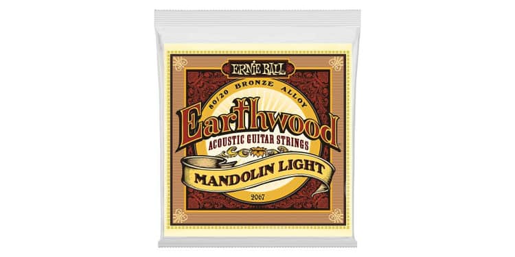 Ernie ball 2067 earthwood light cuerdas para mandolina 9-34