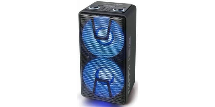 Muse m-1805 dj party box bateria 150w