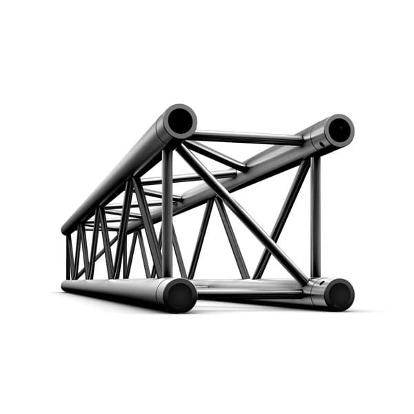 Showtec Straight 2000mm Tramo Cuadrado Recto Negro para Truss FQ30200B