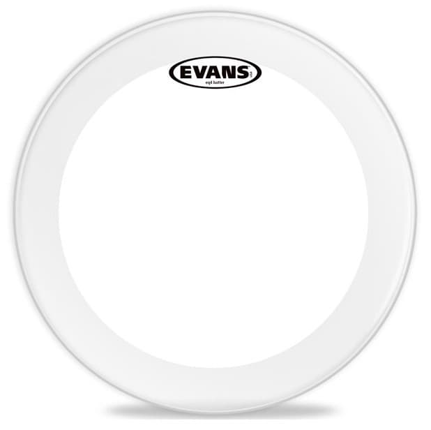 Evans 22 EQ4 Clear Parche de Bombo BD22GB4
