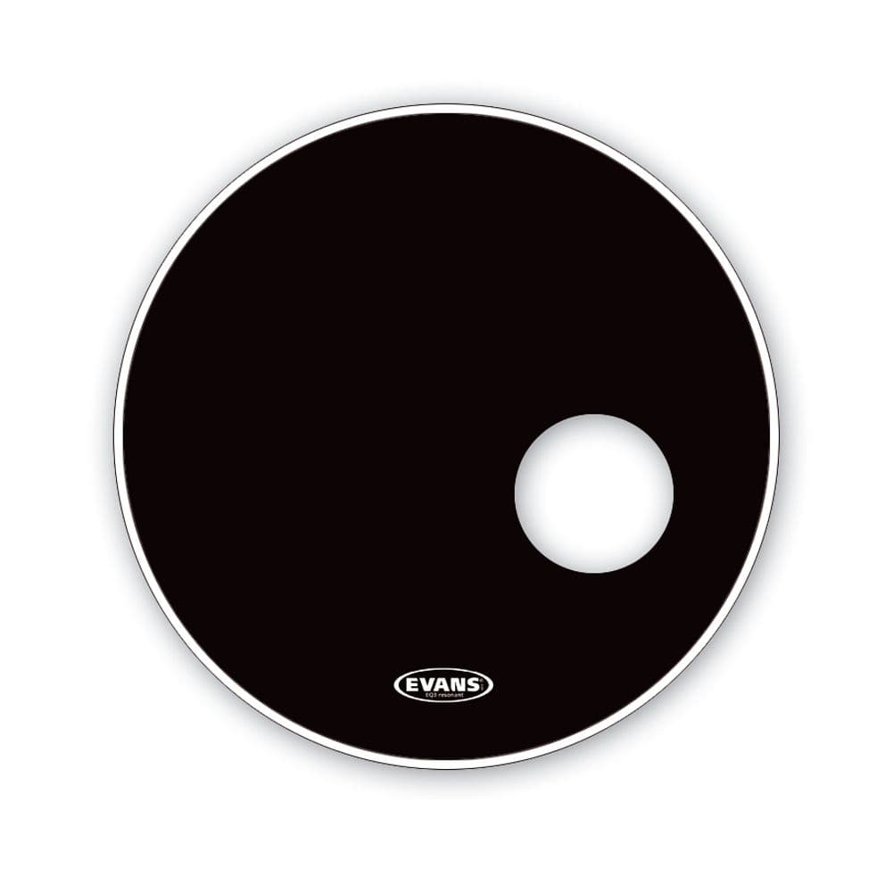 Evans 18 EQ3 Reso Black Parche de Bombo BD18RB