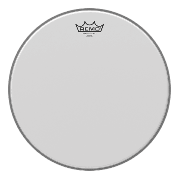 Remo 812744 Parche Ambassador X Blanco Rugoso 20 Pulgadas AX-1120-00 Parche Bombo