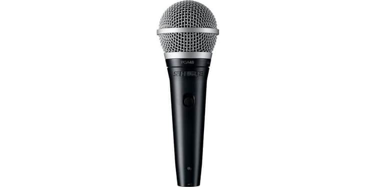 Shure pga48 xlr micrófono cardioide dinámico para voces