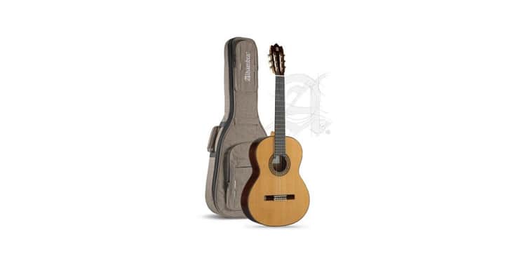 Alhambra 4p guitarra clásica + funda