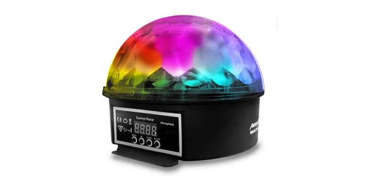 Audibax magic ball mini star 6 x 3w dmx