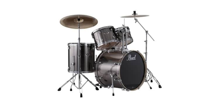 Pearl exx export standard smokey chrome 22 + platos exx725