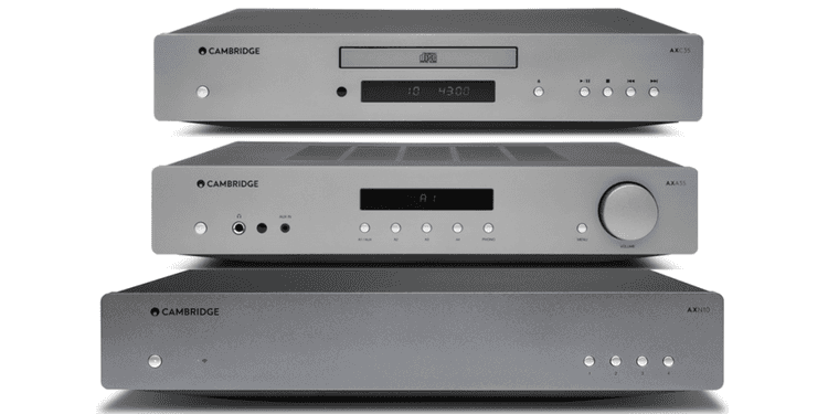 Cambridge audio axa35 amplificador estereo + axc35 compact disc + axn10 reproductor red