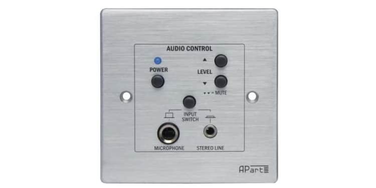 Apart biamp acpl panel de control remoto por cable para sdq5pir con entrada local