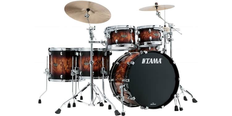 Tama wbs52rzs-mbr starclassic walnut molten brown burst