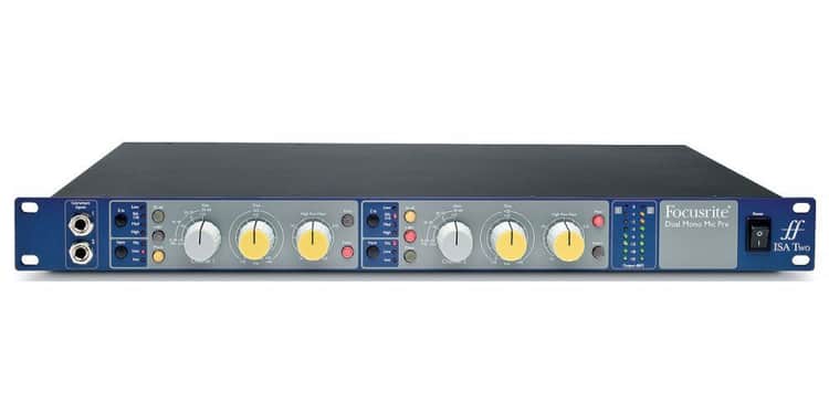 Focusrite isa-two previo de micro/linea 2 canales