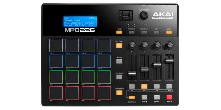 Akai mpd 226 controlador midi ahora con mpc beats