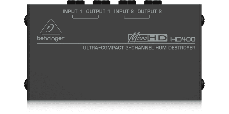 Behringer hd400p caja di eliminador de zumbidos