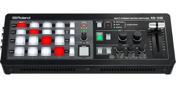 Roland xs1hd multi format matrix switcher