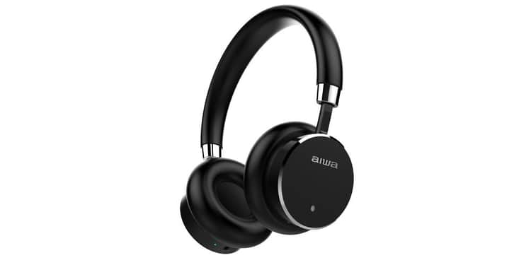 Aiwa hstbtn-800bk auriculares bluetooth con cancelacion de ruido,