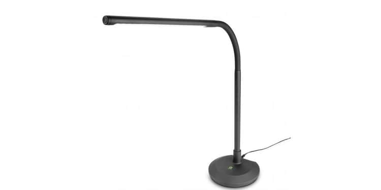 Gravity led pl 2b lámpara led regulable para escritorio y piano con puerto de carga usb