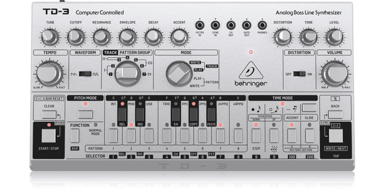 Behringer td-3-sr sintetizador analogico