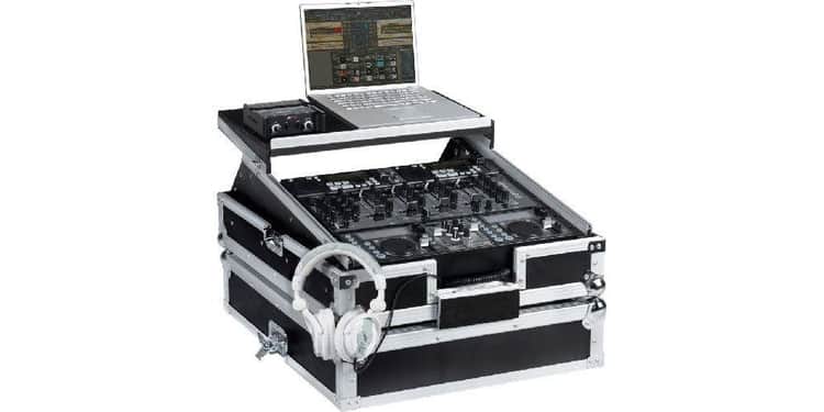 Walkasse wm-1912 lts maleta universal dj 19 + laptop stand