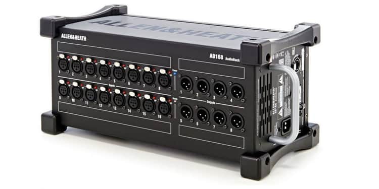 Allen y heath ab168 audiorack portatil