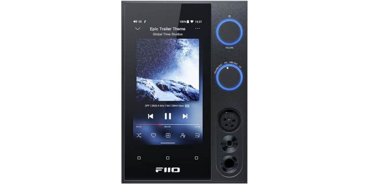 Fiio r7 negro reproductor hifi