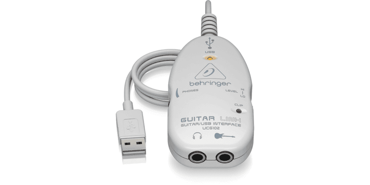 Behringer ucg102 interface de audio usb para guitarra