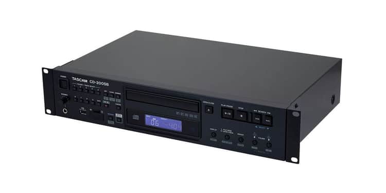 Tascam cd-200sb lector cd, mp3 , wav sd y usb