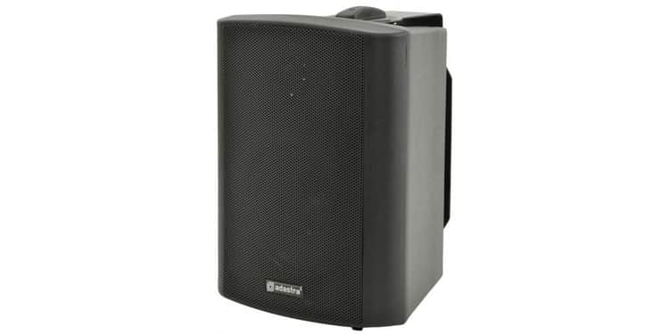 Adastra bp4v-b altavoz de pared línea 100v negro