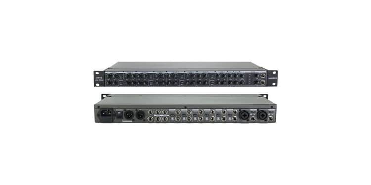 Samson sm10 mesa formato rack 10 imputs estereo sm-10