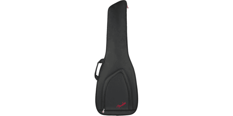 Fender fbss-610 funda bajo eléctrico escala corta negra