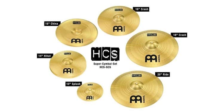 Meinl hcs set de platillos