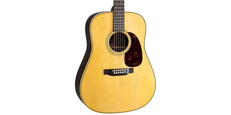 Martin hd-28 guitarra acústica con estuche