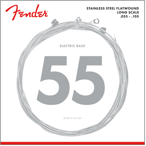 Fender stainless 9050s bass cuerdas 9050m .055-105