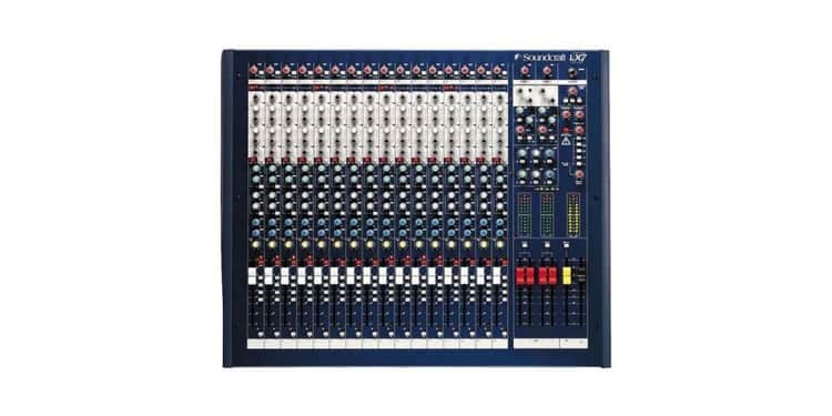 Soundcraft lx7 16 ii mesa directo lx7-16ii