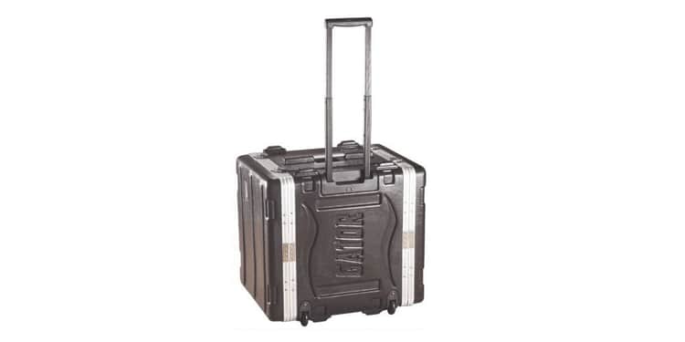 Gator grr-6l flight case 6 unidades 19 con ruedas y trolley