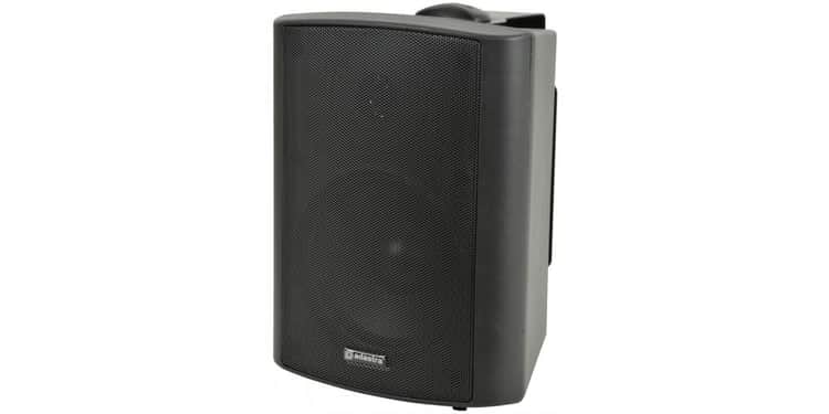 Adastra bp5v-b altavoz de pared línea 100v negro