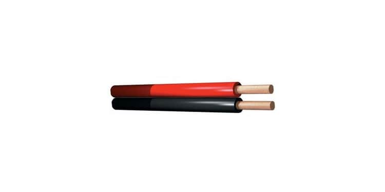 Power dynamics pd connex cable paralelo 2 conductores, 2 x 1.5mm, 15a, rojo/negro, 100m 802673