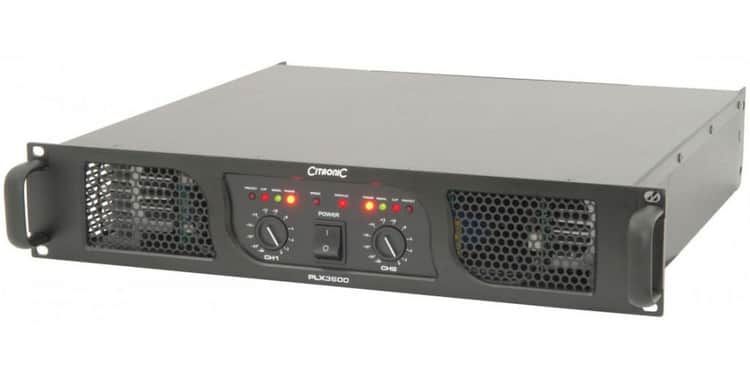 Citronic plx3600 etapa de potencia 2 x 1800w rms