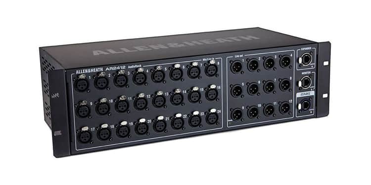 Allen y heath ar-2412 rack de conexiones