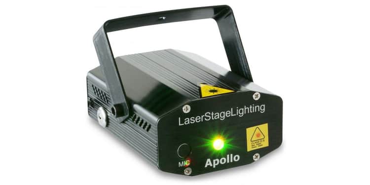 Beamz apollo laser multipunto - rojo + verde 152752