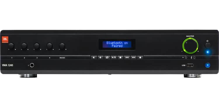 Jbl vma 1240 amplificador mezclador drivecore