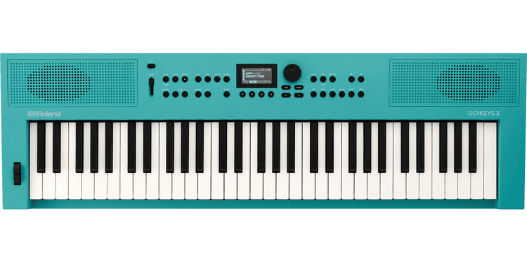 Roland go:keys 3 turquoise teclado portátil