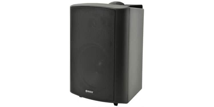 Adastra bp6v-b altavoz de pared línea 100v negro