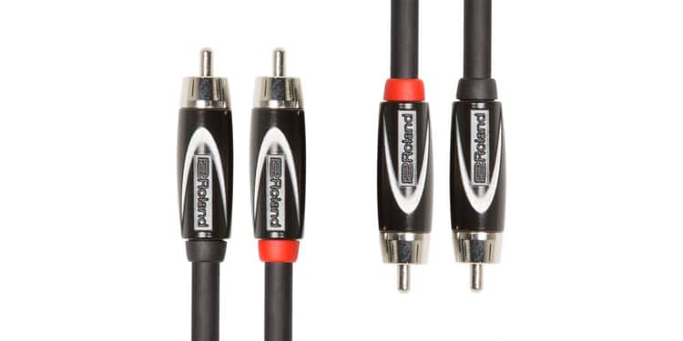 Roland rcc-10-2r2r cable 2 x rca a 2 x rca 3 metros