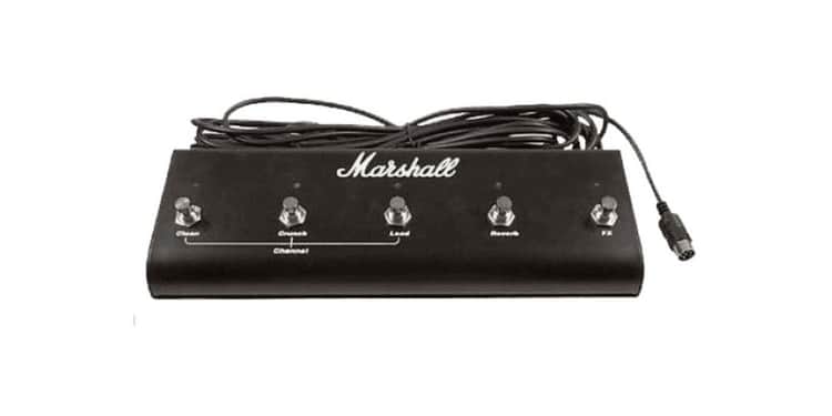 Marshall pedal interruptor 5 pulsadores para tsl, pedl10021