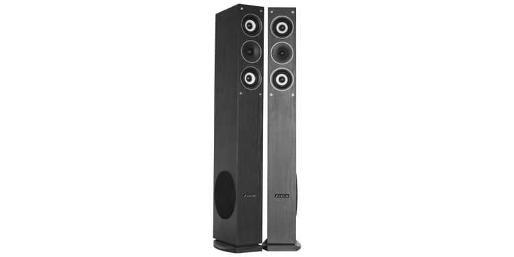 Fenton shft-52b altavoces de suelo hifi 6.5 negro pareja by-skytec 100323