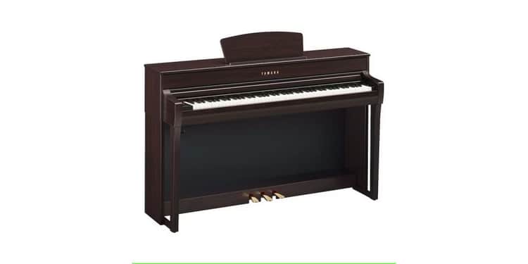 Yamaha clp-735 r clavinova piano digital rosewood